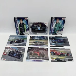 Lote de 9 tarjetas coleccionables Fórmula Uno Topps Paddock Pass F1 inserción mixta 2024 - Imagen 1 de 4