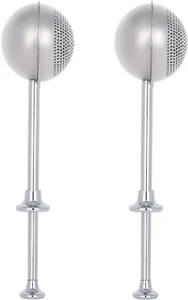 Set of 2 Flour Duster for Baking, Powdered Sugar Shaker Duster, 18/8 Stainless S - Picture 1 of 12
