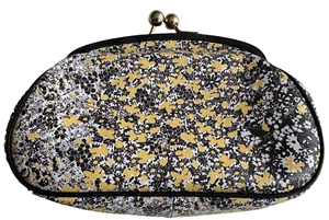 Bolso sin asas de cuero Paul Smith Swirl bolso de cosméticos muñequera nuevo sin etiquetas - Imagen 1 de 5