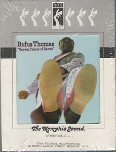 RUFUS THOMAS: "CROWN PRINCE OF DANCE" FACTORY SEALED 8-TRACK TAPE 1973 - Imagen 1 de 3