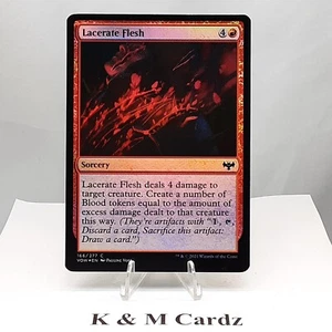 MTG - Innistrad: Crimson Vow - Lacerate Flesh - Foil - #166 - Picture 1 of 5