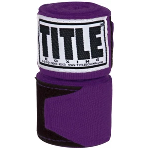 Title Boxing 180" Semi Elastic Mexican Handwraps - Purple - Picture 1 of 1
