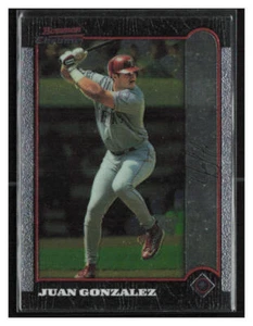 1999 Bowman Chrome #285 Juan Gonzalez - Picture 1 of 2