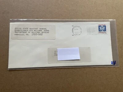 US 1985 Official Cover (24) +Solo Franking #O139 +Domestic Letter Rate D Usage - Image 1 of 3