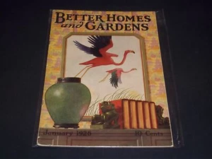 1926 JANUARY BETTER HOMES & GARDENS MAGAZINE - FULL PAGE COLOR ADS - L 2888 - Picture 1 of 2