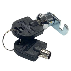 80401 High Security Tubular Lock & Key Set (Hook Cam) - Picture 1 of 12