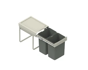 Recycle Bin Pull Out Kitchen Waste Bin SOFT CLOSE 400mmUnit - 40L(JC-602)by Rejs - Picture 1 of 7