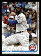 2019 Topps Mini Jason Heyward  Print Run: 291 646 Chicago Cubs
