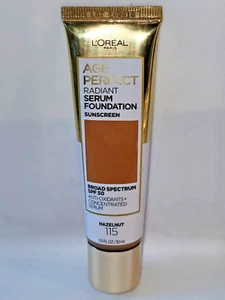 L'oreal Age Perfect Radiant Serum Foundation - Hazelnut (Exp. 08/24) - New - Picture 1 of 4