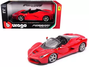 Coche modelo diecast Bburago 26022R Ferrari LaFerrari F70 rojo abierto 1/24 - Imagen 1 de 1