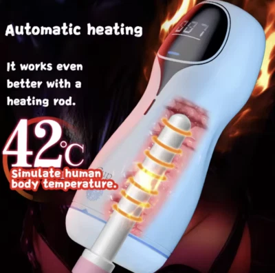 Automatic Male Masturbator HandsFree Vibrating Cup Stroker Men Sex Toys for Men - Image 1 of 4