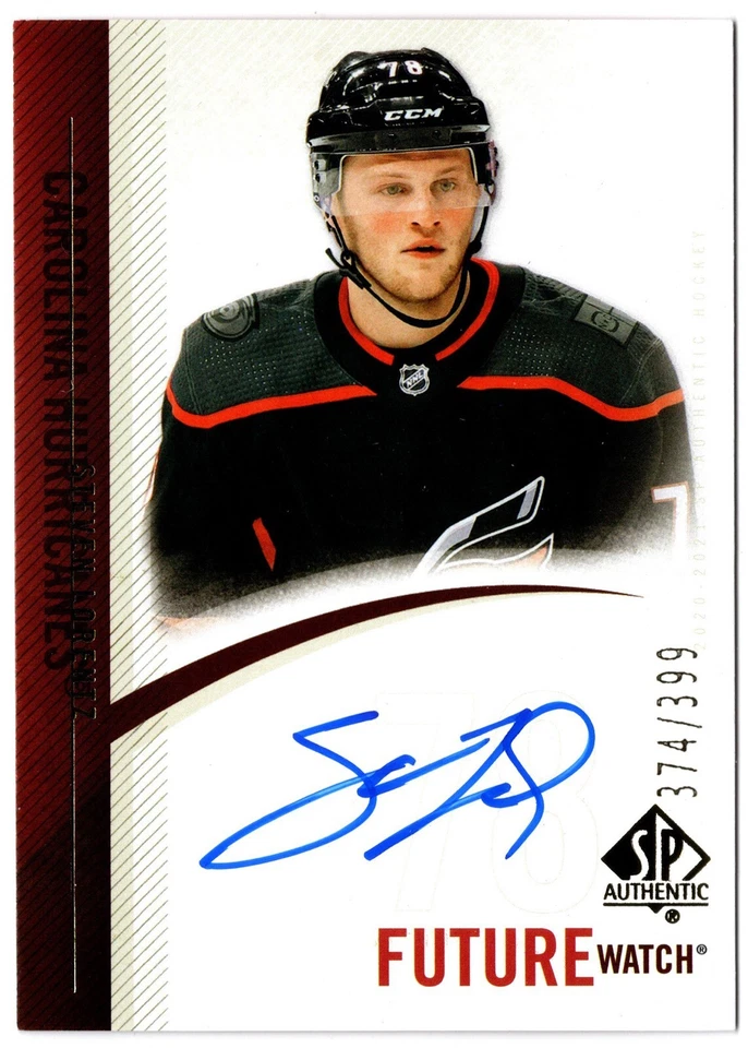 2020-21 SP Authentic 00-01 Retro Future Watch Auto STEVEN LORENTZ #RFWA-SL #/399 - Image 1 of 1