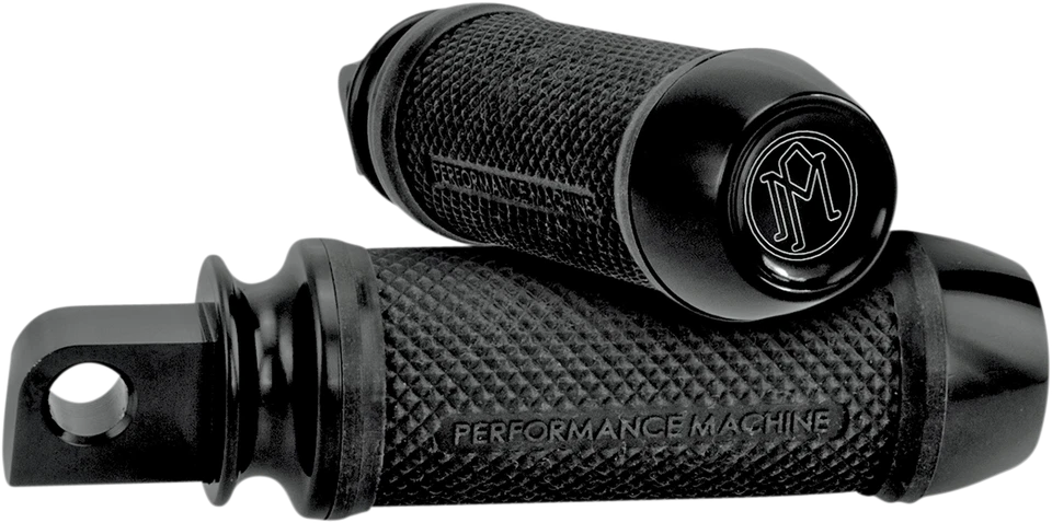 Performance Machine (Pm) Elite Footpegs - Black - Softail 0035-0094-B - Image 1 of 1