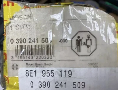 Motor limpiaparabrisas delantero Bosch para chasis Audi A4/S4 B6 Foto 1 de 4