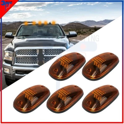 5x 5.7'' Yellow Lens Cab Marker Clearance Light For 03-18 Dodge Ram 1500-3500 - Image 1 of 4