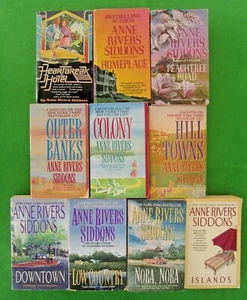 LOT 10 PB NOVELS BY ANNE RIVERS SIDDONS:OUTER BANKS; COLONY, DOWNTOWN; ISLANDS + - Picture 1 of 3