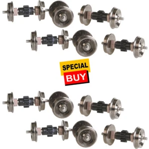 Walthers Replacement Geared Driver Assembly Diesel Wheelset (12-Pack) HO Scale - Picture 1 of 1
