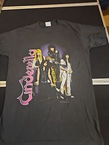  Cinderella 1988-89 Long Cold Winter Tour Band Concert T-Shirt Sz Large 