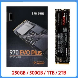 Samsung internal SSD 970 EVO Plus 250GB 500GB 1TB 2TB M.2 NVMe For Laptop lot - Picture 1 of 16