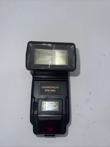 QUANTARAY QTB-7500A CAMERA FLASH with Module for CANON With Manual - Picture 1 of 5