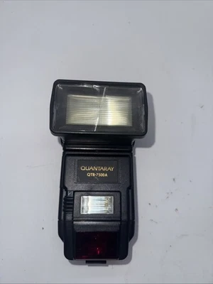 QUANTARAY QTB-7500A CAMERA FLASH with Module for CANON With Manual - Image 1 of 4