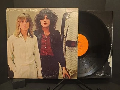 Cheap Trick Heaven Tonight 1978 Epic LP JE 35312 T Pressing W/Inner Sleeve VG/VG - Image 1 of 4