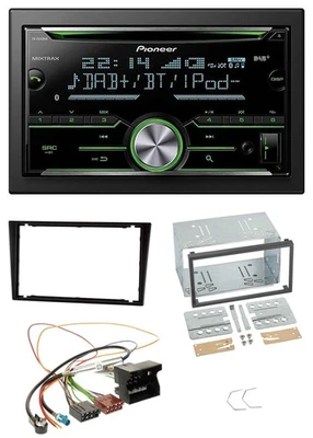 Pioneer Bluetooth MP3 DAB 2DIN USB CD Autoradio für Opel Combo C Omega B Corsa C - Bild 1 von 4