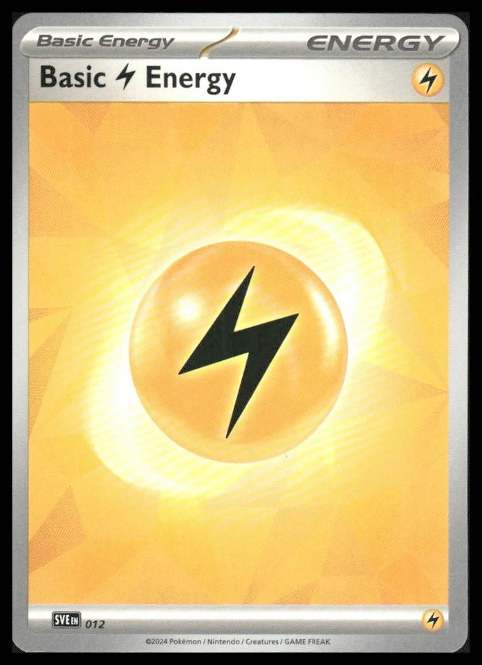 SV07: Stellar Crown #012 Basic Lightning Energy Common - Image 1 of 2