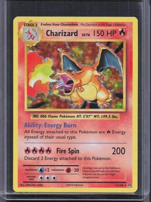 Charizard Holo Rare XY - Evolutions 11/108 LP - Image 1 of 2