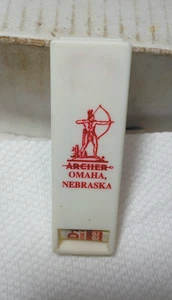 Archer oil co Omaha NB  PROMO Band-aid dispenser advertising gas oil - Picture 1 of 2