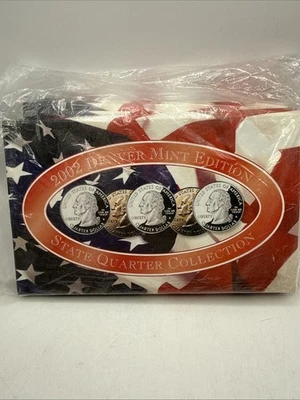2002 State Quarter Collection Set CSN Philadelphia, Denver, Gold, Platinum NEW - Image 1 of 4