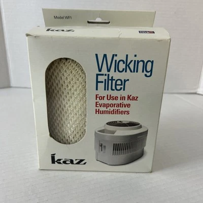 Filtro de repuesto KAZ Wicking modelo WF1 humidificador evaporativo 3400, 3300, 3000 Foto 1 de 2