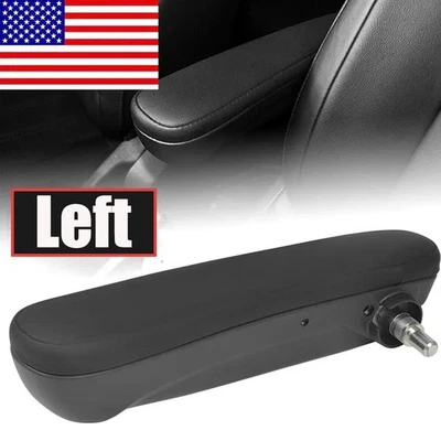 LEFT SIDE Front Seat Armrest Inboard Fit For FIAT 500 2016-2019 6BV31KRLAA Black Foto 1 de 4