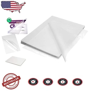 Pack de 100 bolsas laminadoras activadas térmicamente 7 mil, 9” x 11,5” para documento... - Imagen 1 de 7