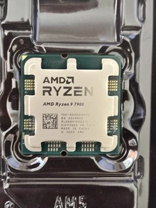 AMD Ryzen 9 7900 Prozessor (5,4GHz, 12 Kerne, Sockel AM5) Originalverpackt - Top Zustand - Bild 1 von 4