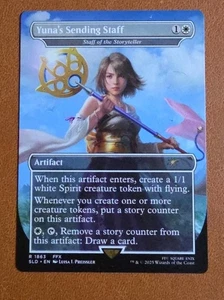 NM Yuna's Sending Staff SLD #1863 Final Fantasy Secret Lair  - Picture 1 of 1