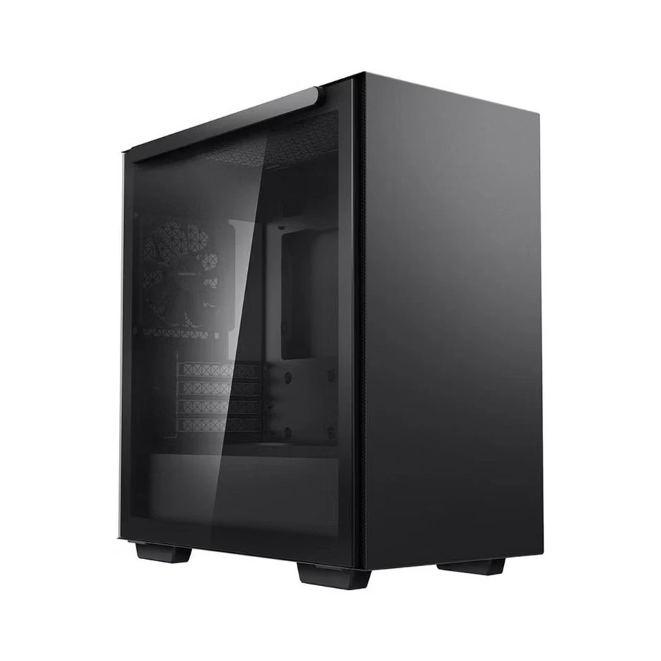 DeepCool MACUBE 110 Black Minimalistic Micro-ATX Case, Magnetic Tempered Glas... - Image 1 of 1