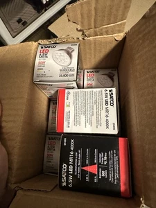 4 Pack Satco S9498 LED 6.5W MR16 12V Light Bulbs 4000K - Picture 1 of 2