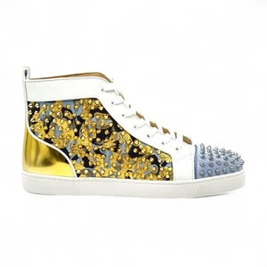 Christian Louboutin Louis Orlato Sneakers Nieten Multi EU 46 US 13 - Bild 1 von 8