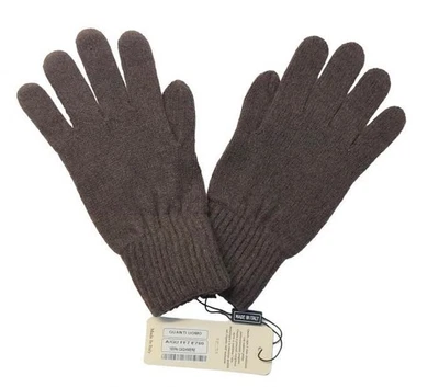 Guantes de punto 100 % cachemir para hombre hechos en Italia 8 colores Foto 1 de 4