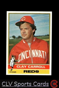 Baseball sports Topps Clay Carroll Cincinnati Reds Near Mint or Better - Picture 1 of 2