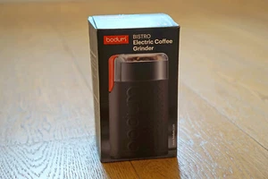 Bodum Bistro elektrische Kaffeemühle (schwarz). USA Modell (120 V, US Stecker Typ A) - Bild 1 von 4