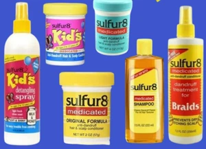 Sulfur 8 Medicated & Fresh Anti-Dandruff Hair & Scalp Products (All Products) !! - Picture 1 of 22