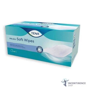 1x TENA Soft Wipe - 19cm x 30cm - Pack of 135 - Dry Wipes - Assisted Washing - Picture 1 of 2