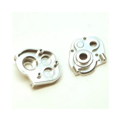 NEW STRC Aluminum HD Center Transmission Case : HPI Venture Silver - Image 1 of 2