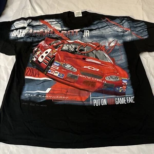 Vintage 2004 Chase Authentics Dale Earnhardt Jr AOP Graphic tee Size 2XL E12 - Picture 1 of 12
