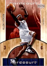 2005-06 Upper Deck Hardcourt 76ers Basketball Card #64 Allen Iverson
