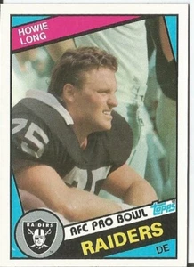1984 TOPPS HOWIE LONG CARD AFC PRO BOWL RAIDERS #111 - Picture 1 of 2