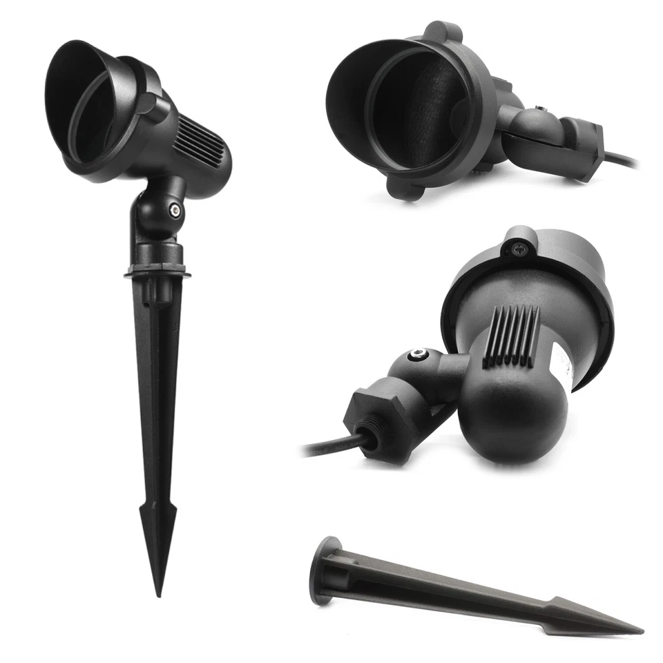 Gartenstrahler LED Erdspieß Strahler IP67 Garten Leuchten Gartenleuchten 230V - Bild 1 von 4