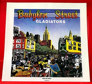 The Gladiators Babylon Street Album Cover Art PICTURE / PRINT 10.5" x 10" - Imagen 1 de 3